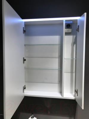 Шкаф с зеркалом для ванной Roca Ronda 70 / ZRU9303008