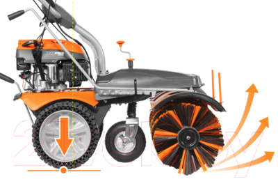 Подметальная машина Daewoo Power DASC 70100E