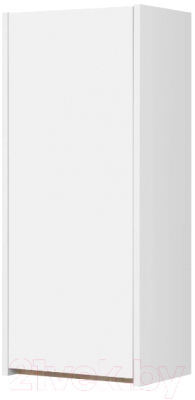 Шкаф для ванной Акватон Марти Белый/Дуб Эндгрейн - фото