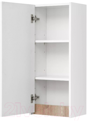 Шкаф для ванной Акватон Марти Белый/Дуб Эндгрейн