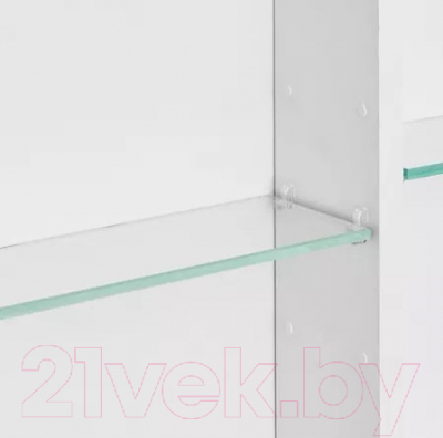 Шкаф с зеркалом для ванной Акватон Асти 50 (1A263302AX010)