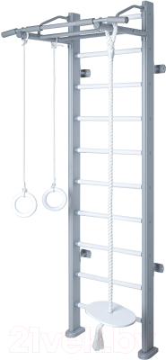 Детский спортивный комплекс Perfetto Sport Scala In Legno Grigio / PS-111 - фото