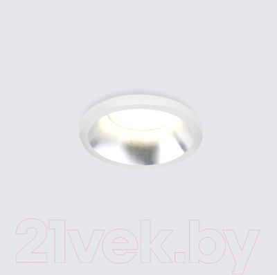 Точечный светильник Elektrostandard 15269/LED 3W SN/WH - фото