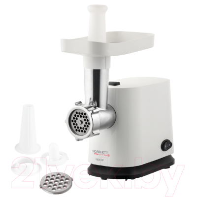Мясорубка электрическая Scarlett SC-MG45S65 (белый) - фото