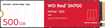 SSD диск Western Digital Red SN700 500GB (WDS500G1R0C) - фото