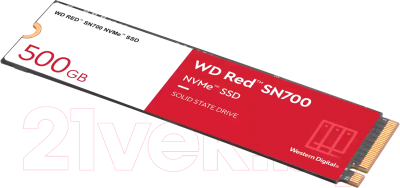 SSD диск Western Digital Red SN700 500GB (WDS500G1R0C)