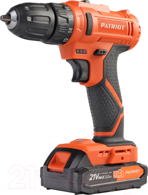 Аккумуляторная дрель-шуруповерт PATRIOT BR 189UES (39623) - фото