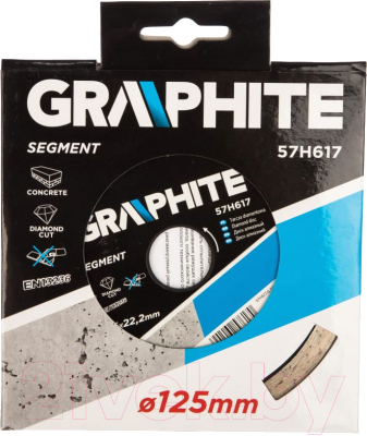 Отрезной диск алмазный Graphite 57H617