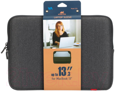 Чехол для ноутбука Rivacase 5123 (темно-серый)