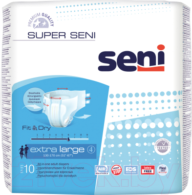 Подгузники для взрослых Seni Super Air Extra Large - фото