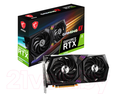 Видеокарта MSI GeForce RTX 3060 Gaming X 12G