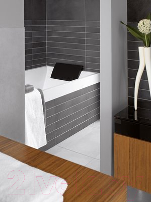 Ванна квариловая Villeroy & Boch Wellness Squaro Duo 170x75 / UBQ170SQR2V-01