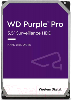 Жесткий диск Western Digital Purple Pro 18TB (WD181PURP) - фото