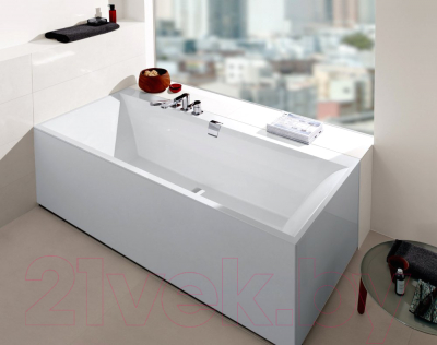 Ванна квариловая Villeroy & Boch Wellness Squaro Edge Duo 180x80 / UBQ180SQE2DV-01