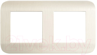 Рамка для выключателей и розеток Luxar Deco 10.902.01 - фото