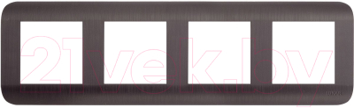 Рамка для выключателей и розеток Luxar Deco 10.904.02 - фото