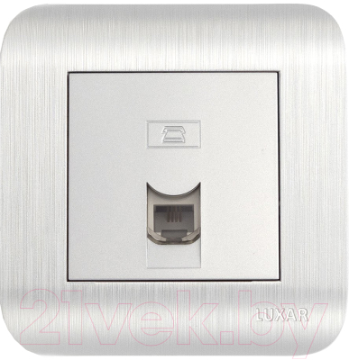 Розетка Luxar Deco RJ-11 / 10.048.03 - фото