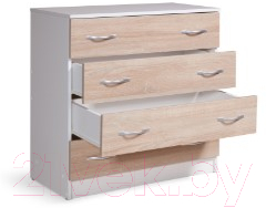 Комод Мебель-Класс Бонн (белый/дуб сонома)