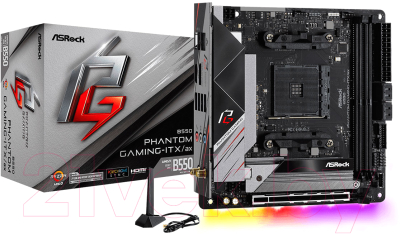 Материнская плата AsRock B550 Phantom Gaming-ITX/AX