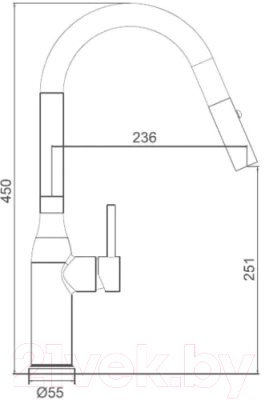 Смеситель Gappo G4398-46