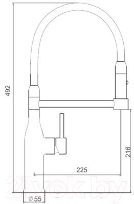 Смеситель Gappo G4398-51