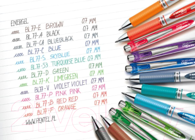 Ручка-роллер Pentel Energel / BL77-VO