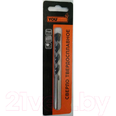 Сверло Yourtools 10x150мм Твердый сплав - фото