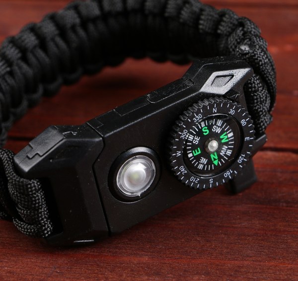 Браслет выживания Мастер К С фонариком / 4432334