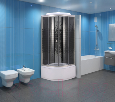 Душевая кабина Niagara NG-7508-14 90x90x215