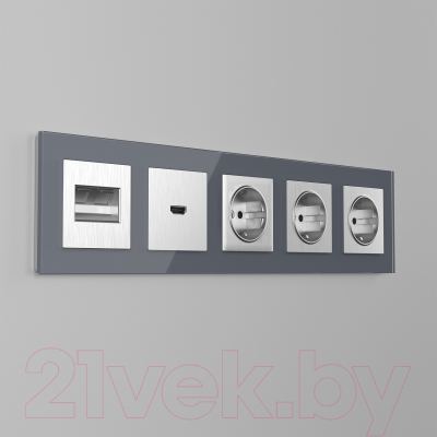 Рамка для выключателей и розеток Werkel W0051115