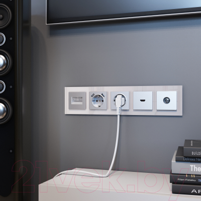 Рамка для выключателей и розеток Werkel W0051117