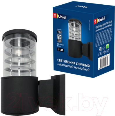 Бра уличное Uniel UUL-S11A 60W/E27 IP65 / UL-00006809