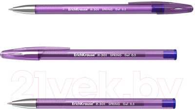 Ручка гелевая Erich Krause R-301 Spring Gel Stick / 53348