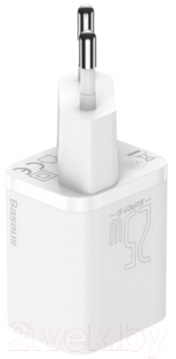 Зарядное устройство сетевое Baseus Super Si 1C Sets 25W / TZCCSUP-L02