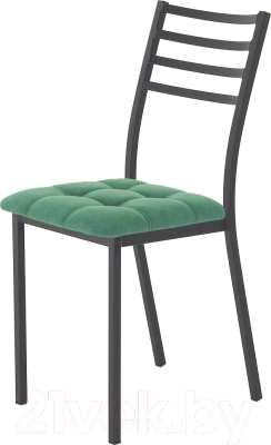 Стул AMC Comfort 4.1.9 (ткань зеленый/черный) - фото