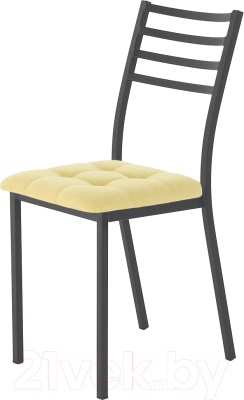 Стул AMC Comfort 4.1.15 (ткань желтый/черный) - фото