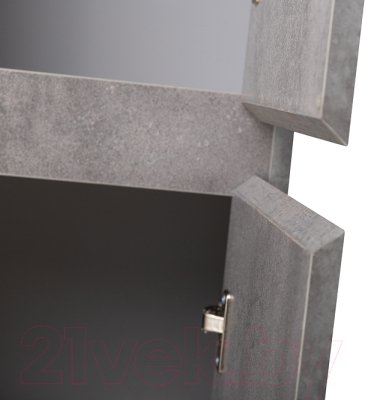 Шкаф-пенал для ванной BelBagno Kraft-1600-2A-SC-CG-R