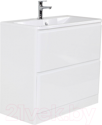 Тумба под умывальник BelBagno ALBANO-700-2C-PIA-BL - фото