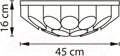 Люстра Lightstar Siena 720227 (MX2095/22A)