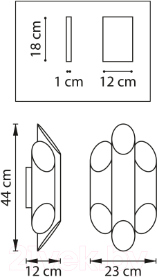 Бра Lightstar Siena 720662