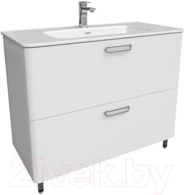 Тумба с умывальником IDDIS BRI10WFi95K - фото