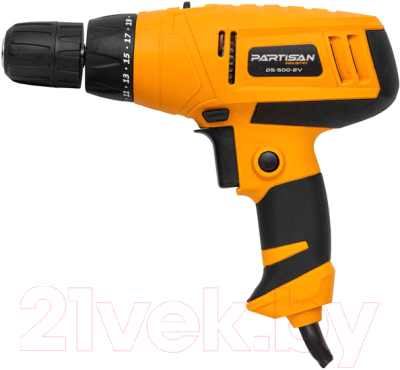 Дрель-шуруповерт Partisan DS-500-2V - фото