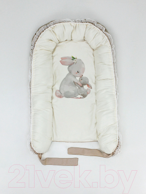 Кокон-гнездышко Топотушки Зайка-акварель / 139/5