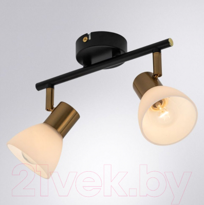 Спот Arte Lamp Falena A3117PL-2BK