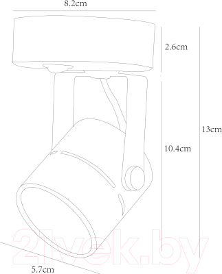 Спот Arte Lamp Mizar A1311AP-1WH