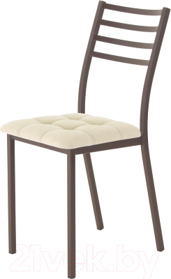 Стул AMC Comfort 4.2.3 (ткань бежевый/коричневый) - фото