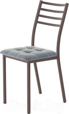 Стул AMC Comfort 4.2.5 (ткань графит/коричневый) - фото