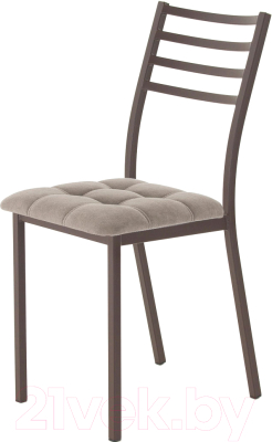 Стул AMC Comfort 4.2.17 (ткань капучино/коричневый) - фото