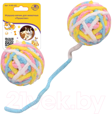 Игрушка для животных Мультидом Пушистик / VL40-142