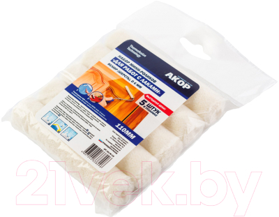 Набор роликов малярных Акор Для работ с лаками - фото